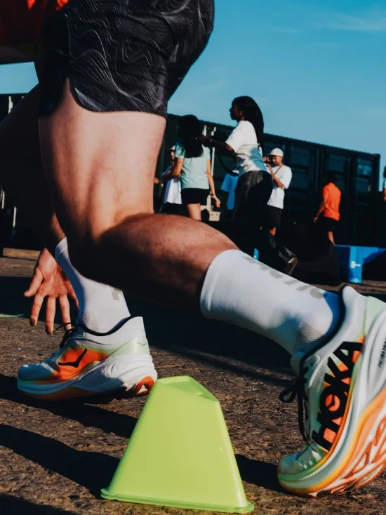 HOKA front view