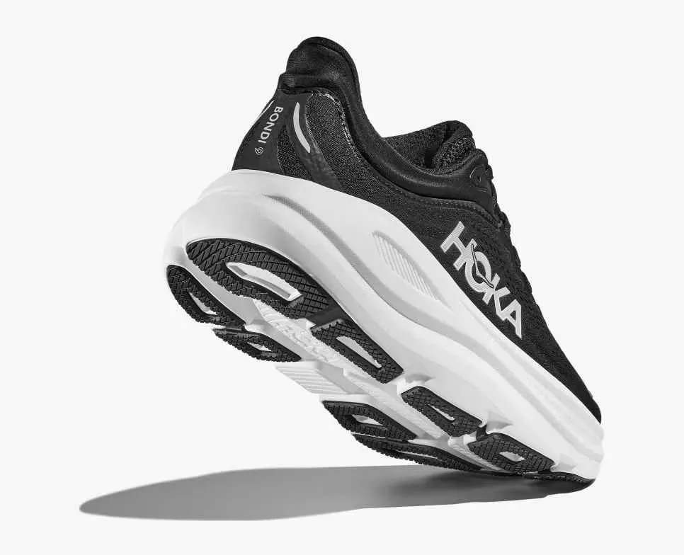 HOKA Bondi 9 Black White