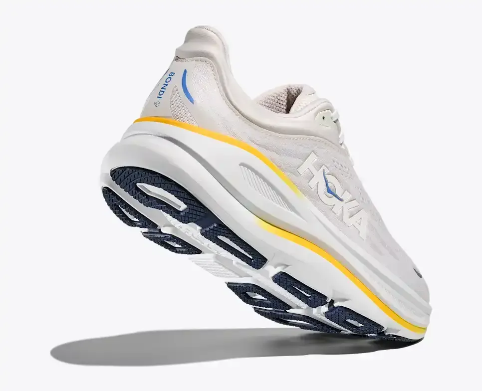 HOKA Bondi 9 White Grout