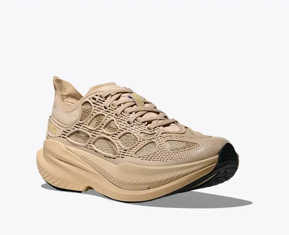 HOKA Mach X Caged Cream Split Pea