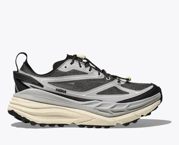 HOKA Stinson One7 Stellar Grey Eggshell