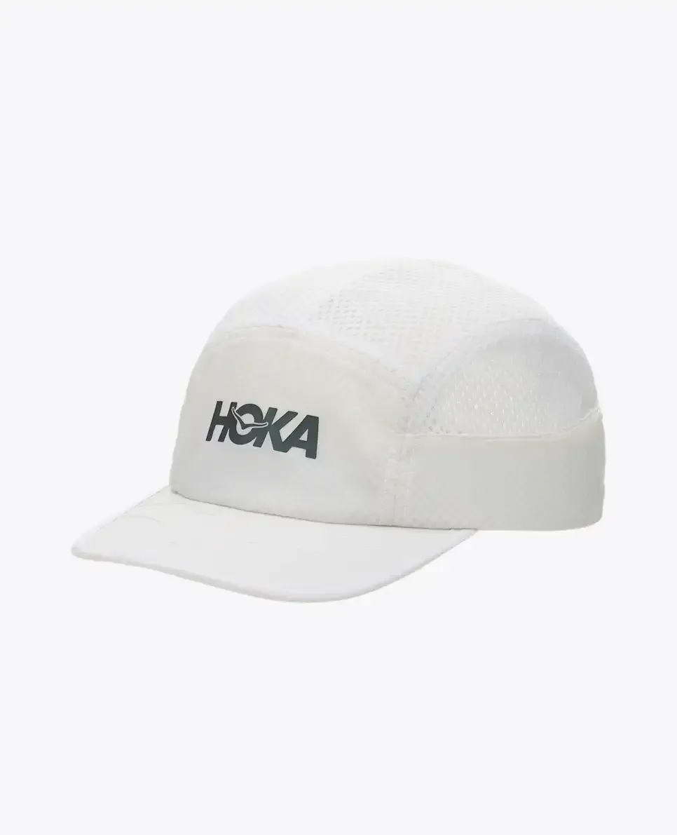 HOKA Trail Run Hat White