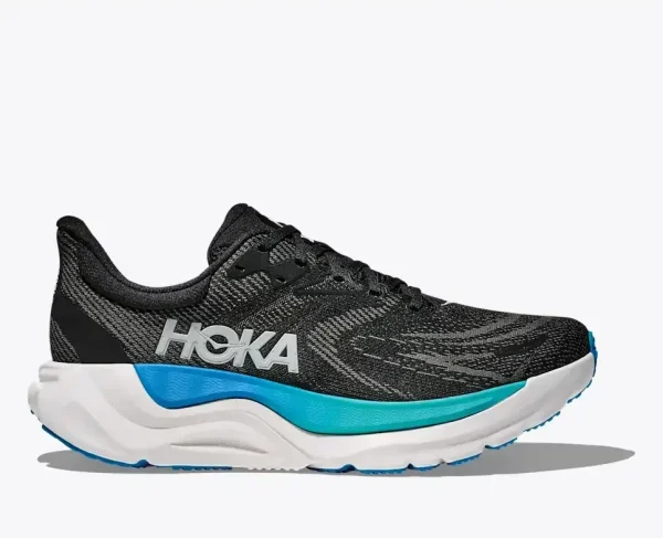 HOKA Arahi 8 Black Skyward Blue