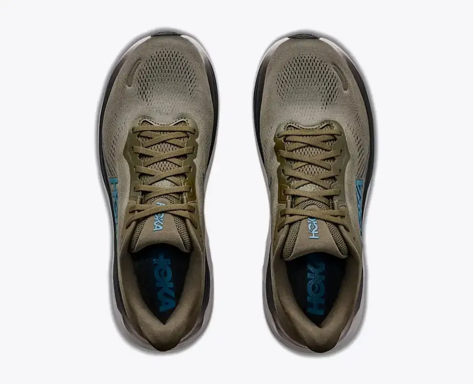 HOKA Clifton 11 Antique Olive River Rock Grey