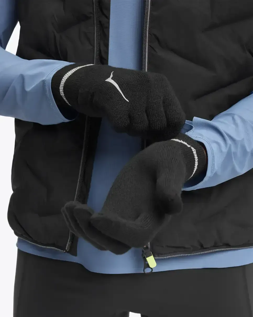 HOKA Knit Gloves Black