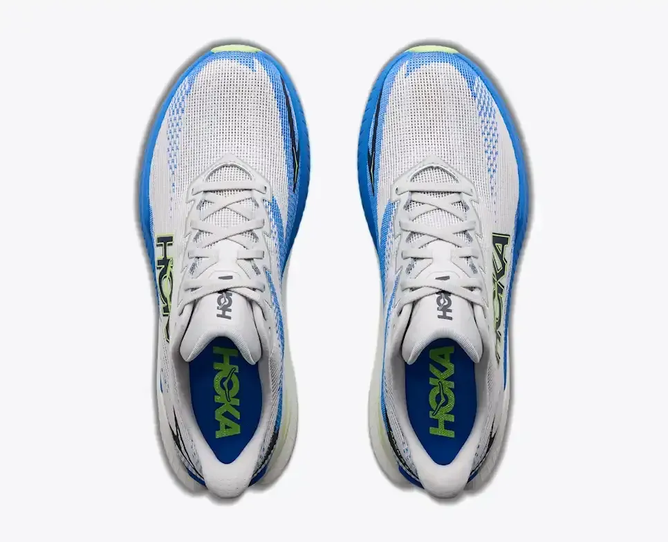 HOKA Mach X 3 Cosmic Grey Virtual Blue