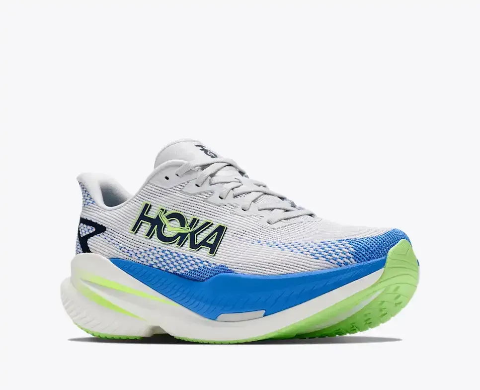 HOKA Mach X 3 Cosmic Grey Virtual Blue