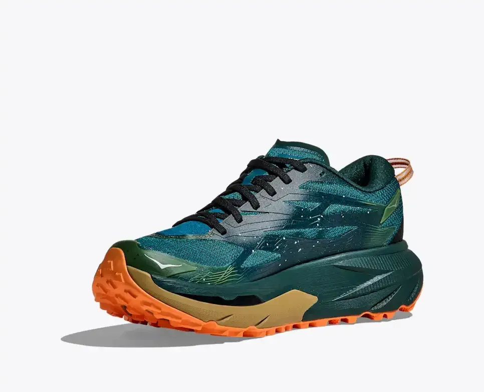 HOKA Mafate 5 Tidal Wave Mustard Seed