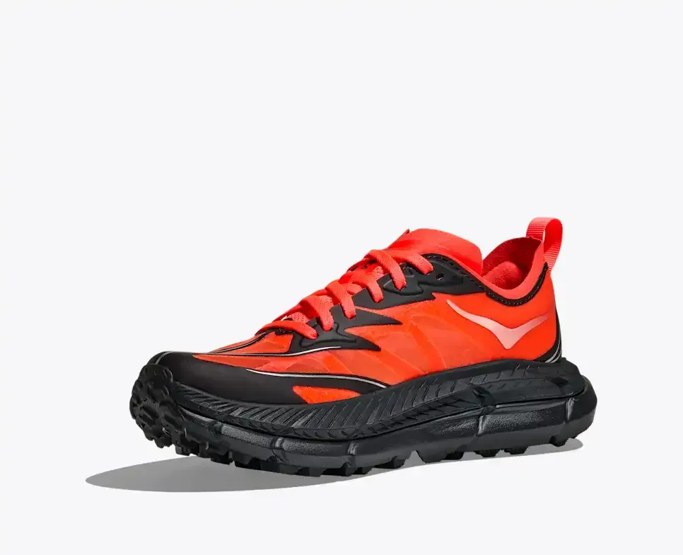 HOKA Mafate Speed 4 Lite Neon Flame Black