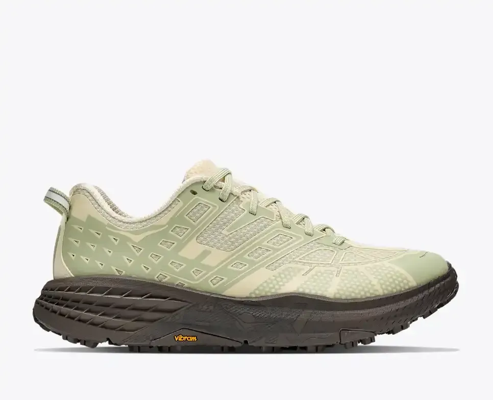 HOKA Stealth/Tech Speedgoat 2 Morning Dew Cliff Grey