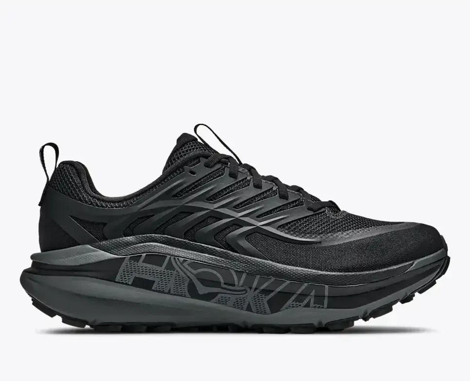 HOKA Stinson 8 Black Outer Orbit