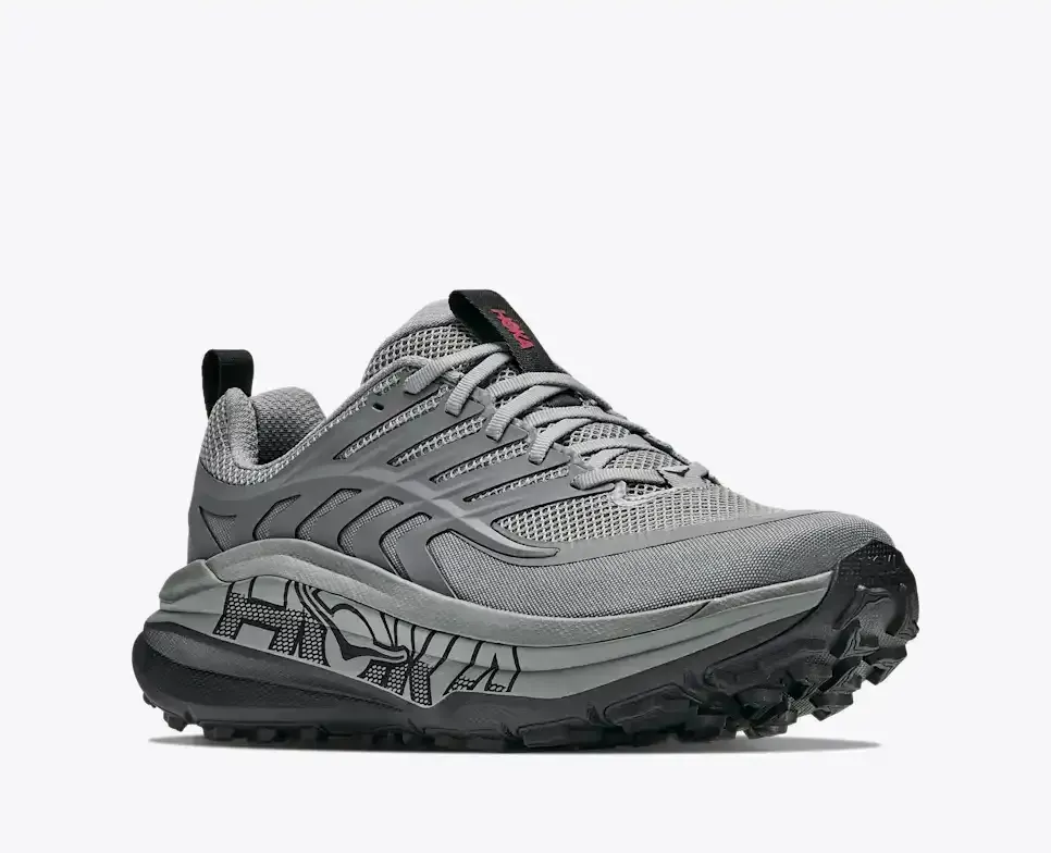 HOKA Stinson 8 Galactic Grey Black