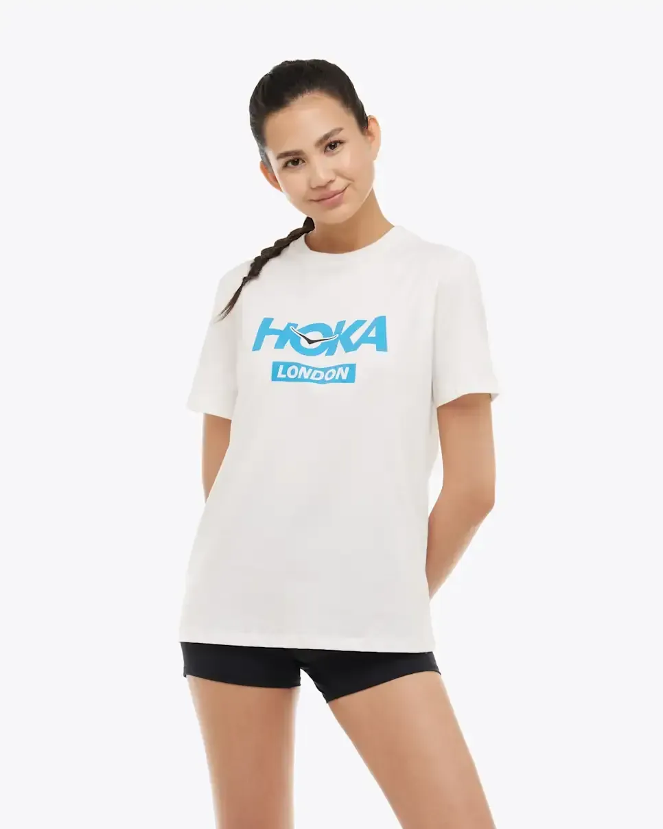 HOKA London City Tee White