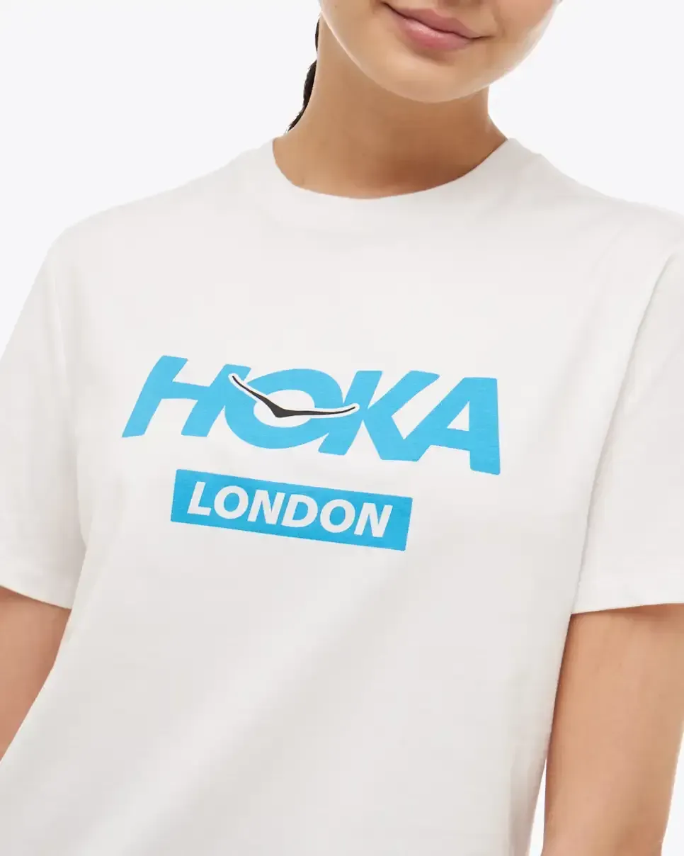 HOKA London City Tee White
